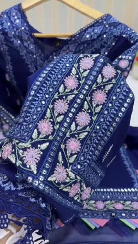 Rs 9500 Aneelas viscous linen luxury Emb shirt Emb trouser Emb Duppata unstitched. Expected dispatch date 10th October Rs 9500 Aneelas viscous linen luxury Emb shirt Emb trouser Emb Duppata unstitched. Expected dispatch date 10th October